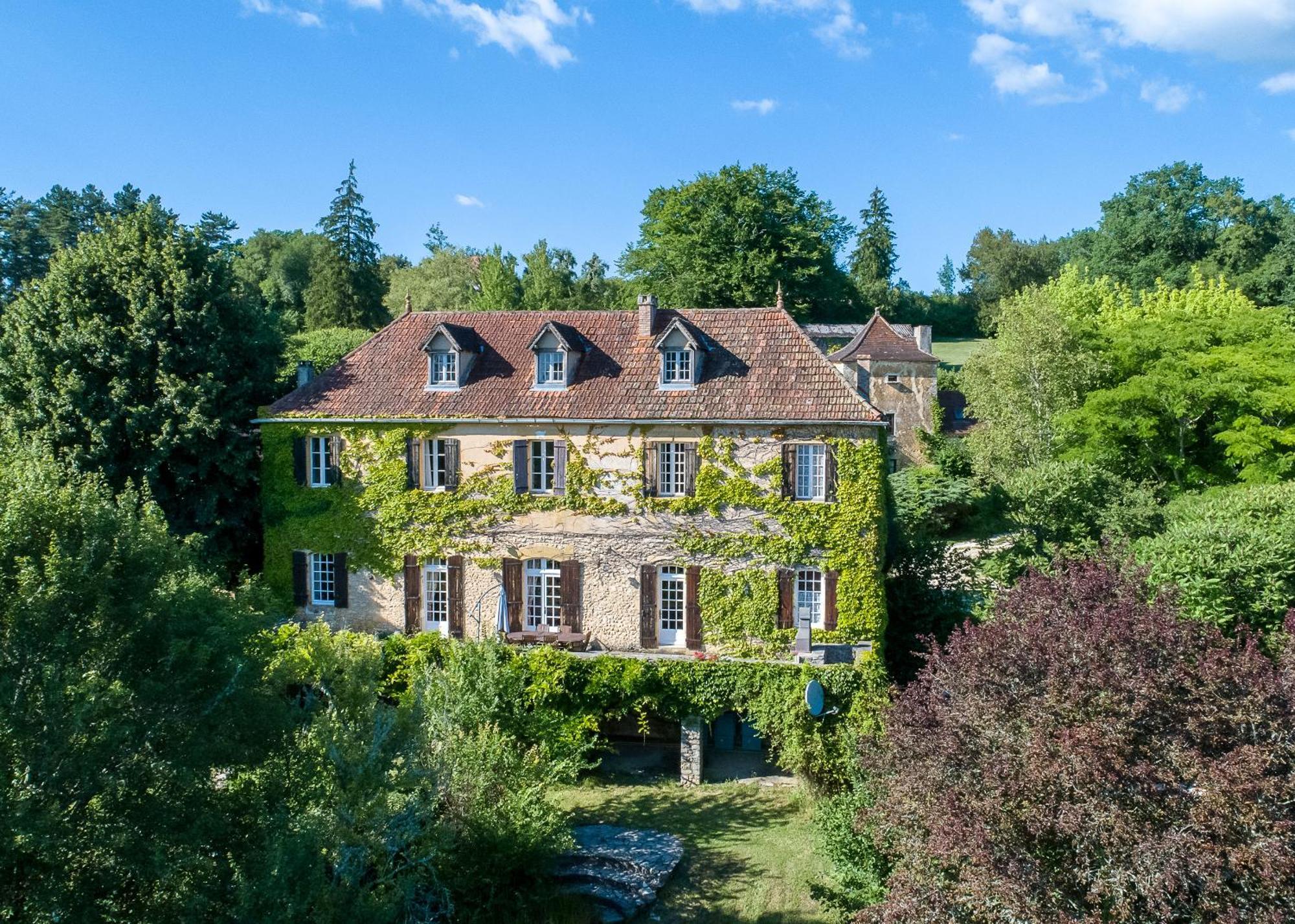 הוילה Saint-Marcel-du-Périgord Le Manoir De St Marcel מראה חיצוני תמונה