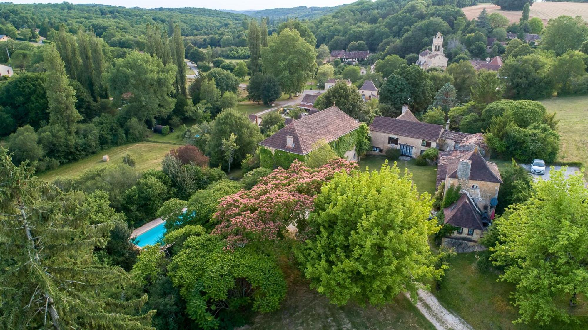 הוילה Saint-Marcel-du-Périgord Le Manoir De St Marcel חדר תמונה